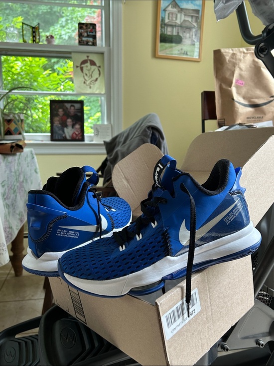 Nike Other - Nike Black and Blue Athletic Sneaker Interior